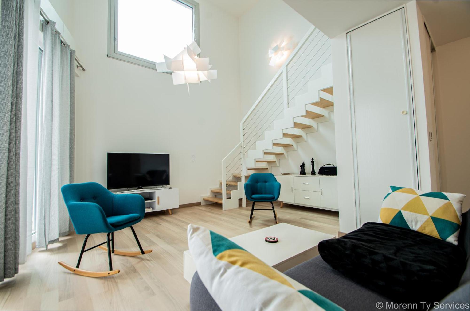 Appartement Triplex Terrasse Proche Metro - Ty Ar Mabilay à Rennes Extérieur photo
