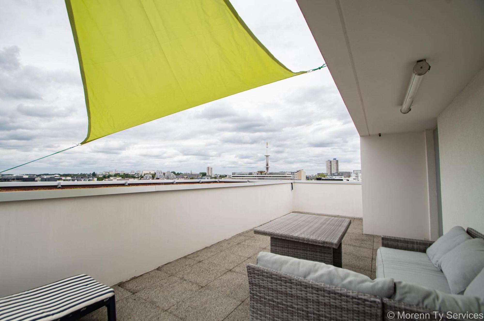 Appartement Triplex Terrasse Proche Metro - Ty Ar Mabilay à Rennes Extérieur photo
