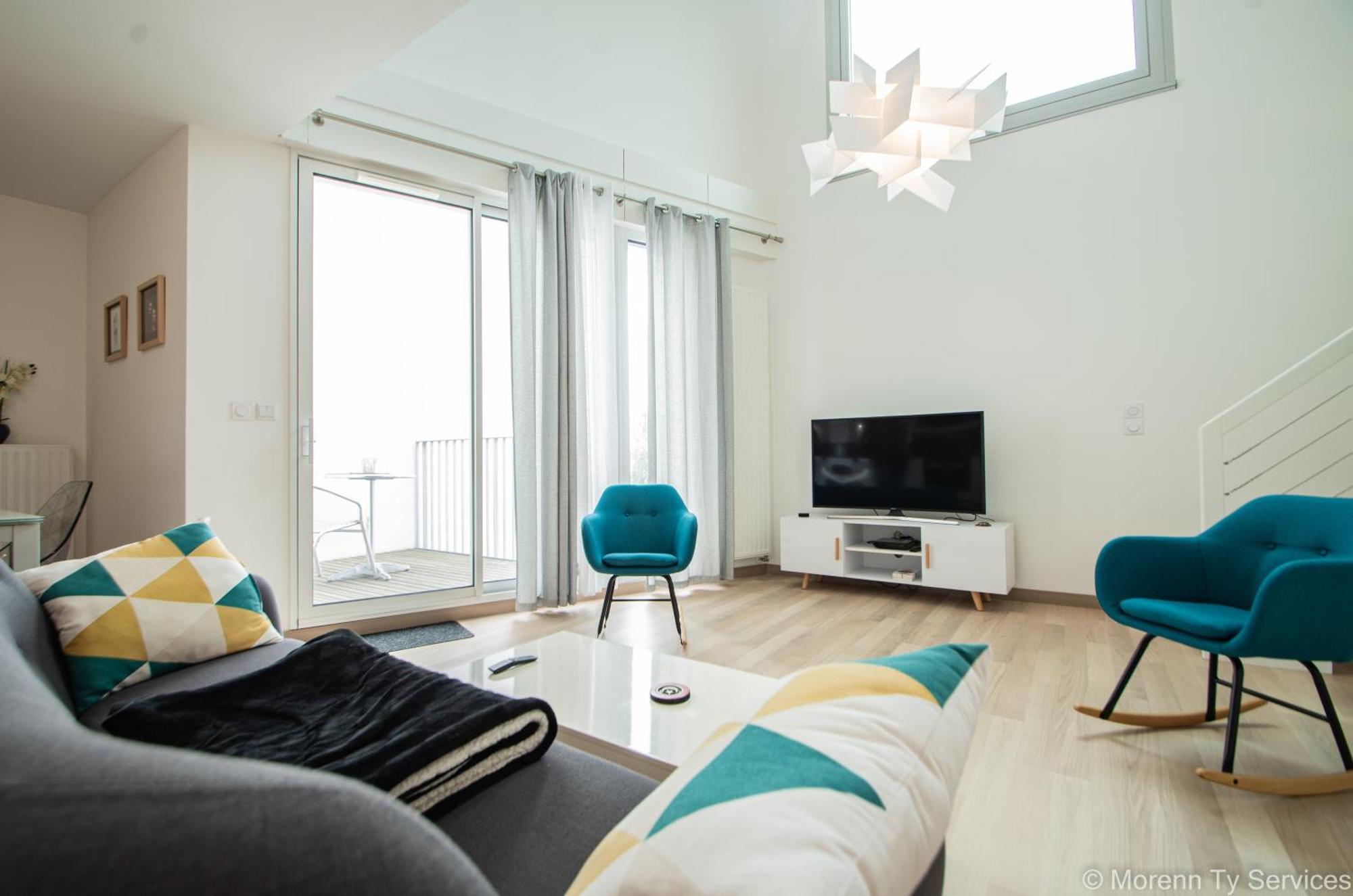 Appartement Triplex Terrasse Proche Metro - Ty Ar Mabilay à Rennes Extérieur photo