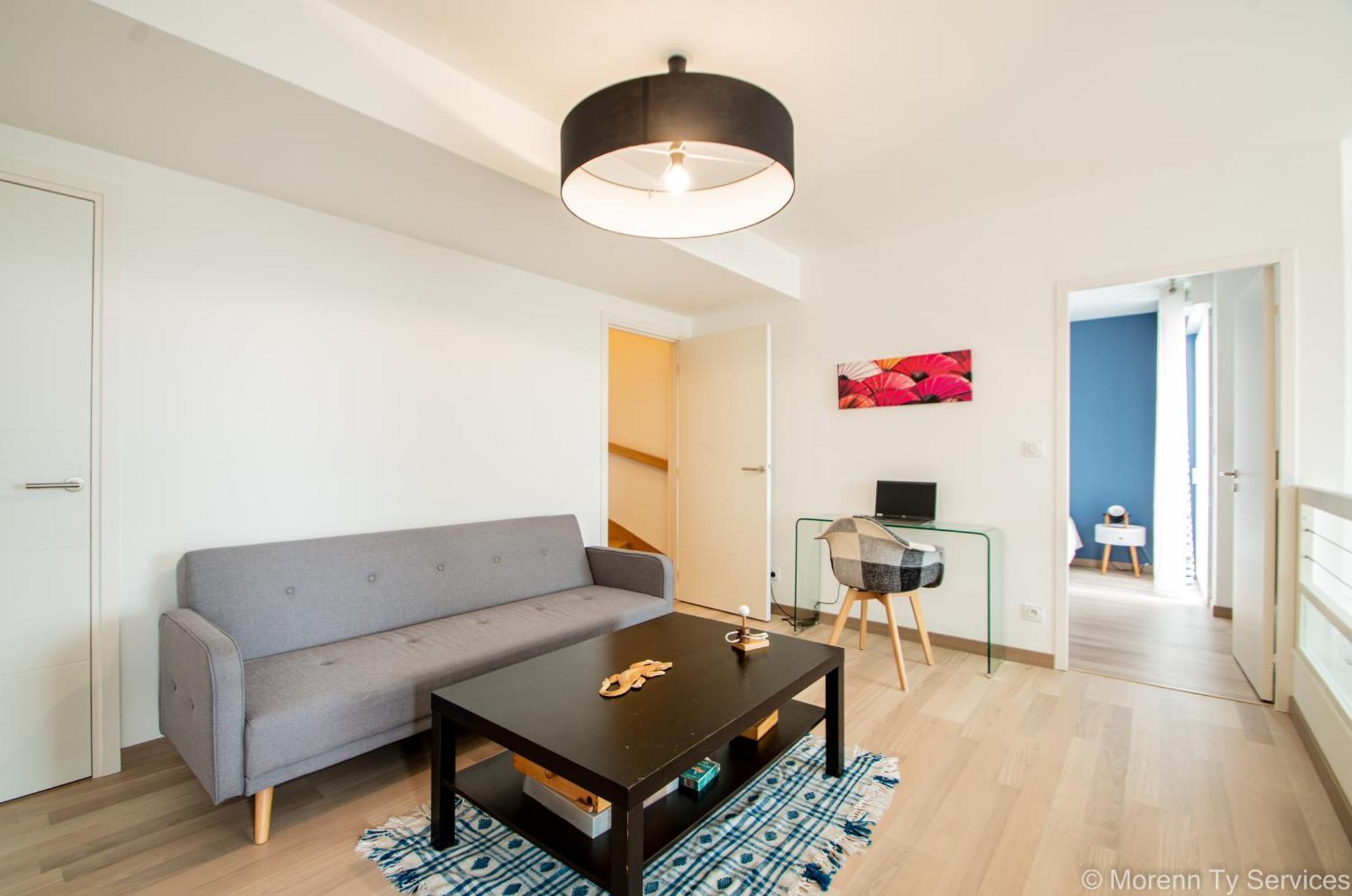 Appartement Triplex Terrasse Proche Metro - Ty Ar Mabilay à Rennes Extérieur photo